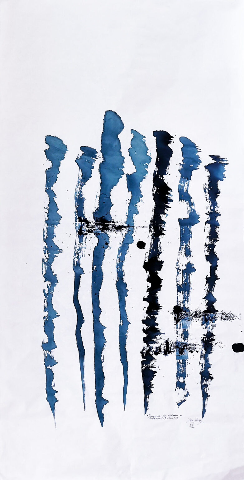 Das Bild "Transparency of Melodies / Transparenz der Melodien" von Jana Wilsky