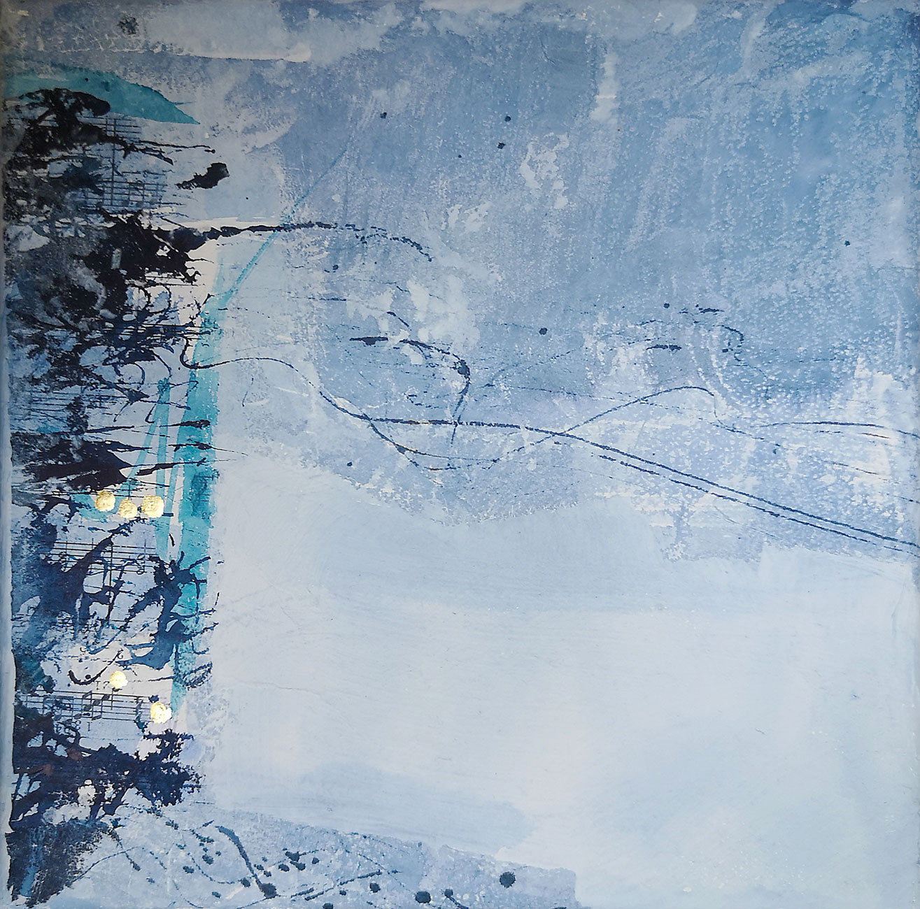Bild 1 aus der Serie "Whispers of the blue breeze / Flüstern der blauen Brise" von Jana Wilsky