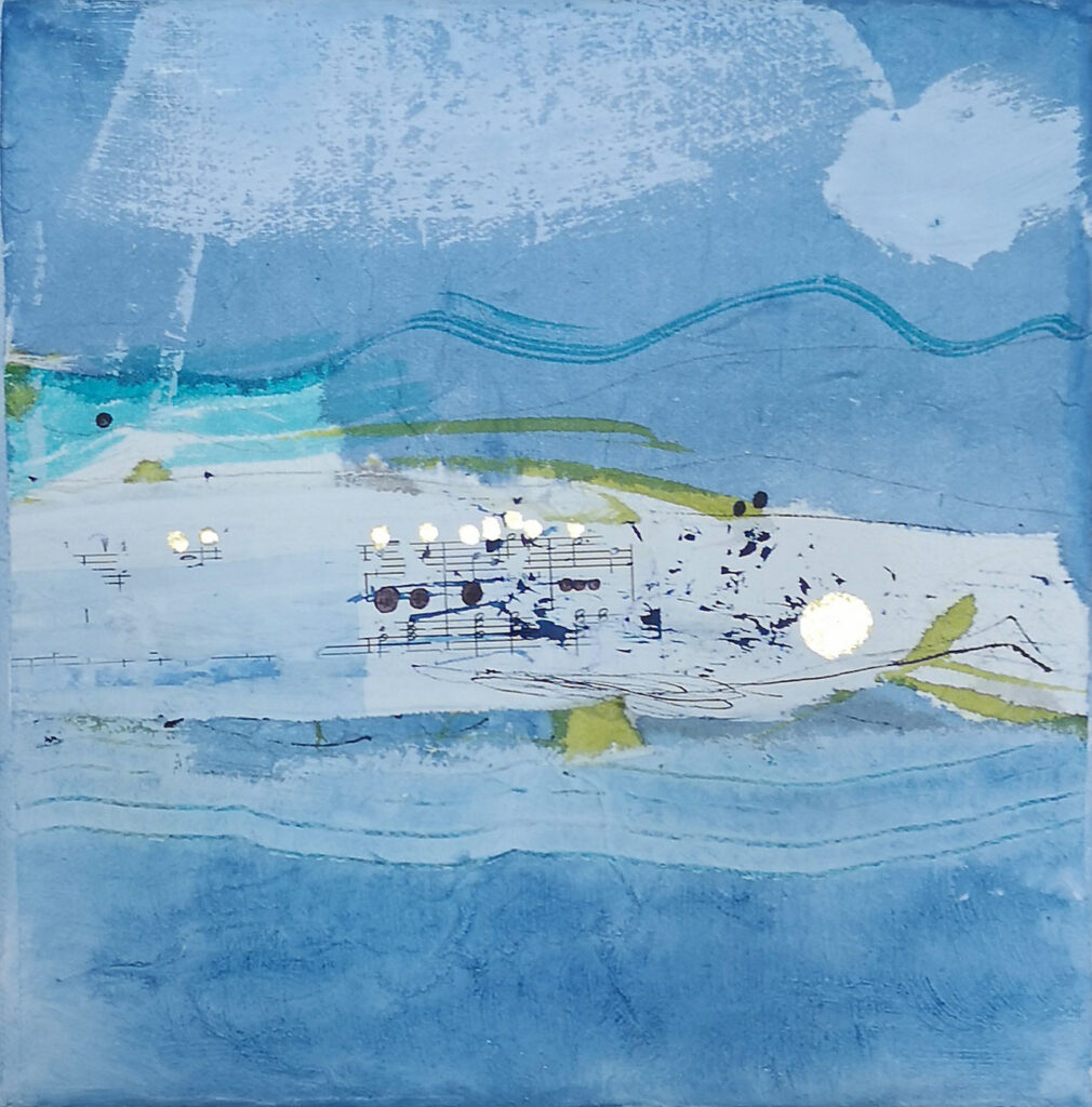 Bild 2 aus der Serie "Whispers of the blue breeze / Flüstern der blauen Brise" von Jana Wilsky