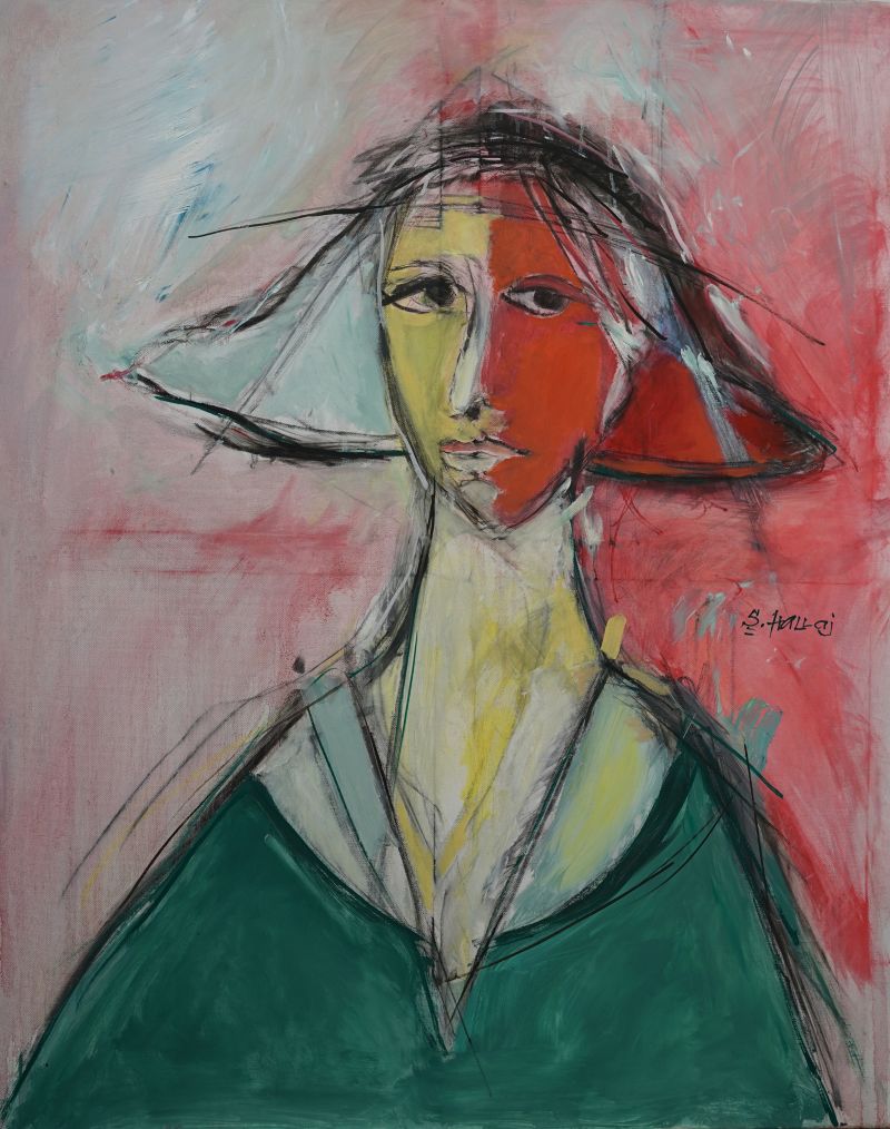 Das Bild zeigt das Kunstwerk "Ripsime", des Künstlers aus den USA Samuel Hallaj