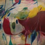 Brandstätter Manfred, Österreich, Glaube und/oder Wissen, Acryl auf Leinwand, 100 x 120 cm.
