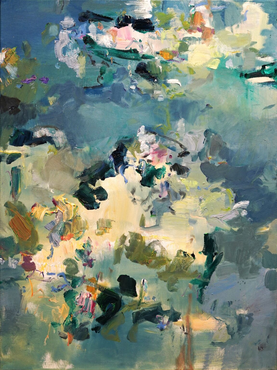 Das Kunstwerk trägt den Namen "Uferzonen II"