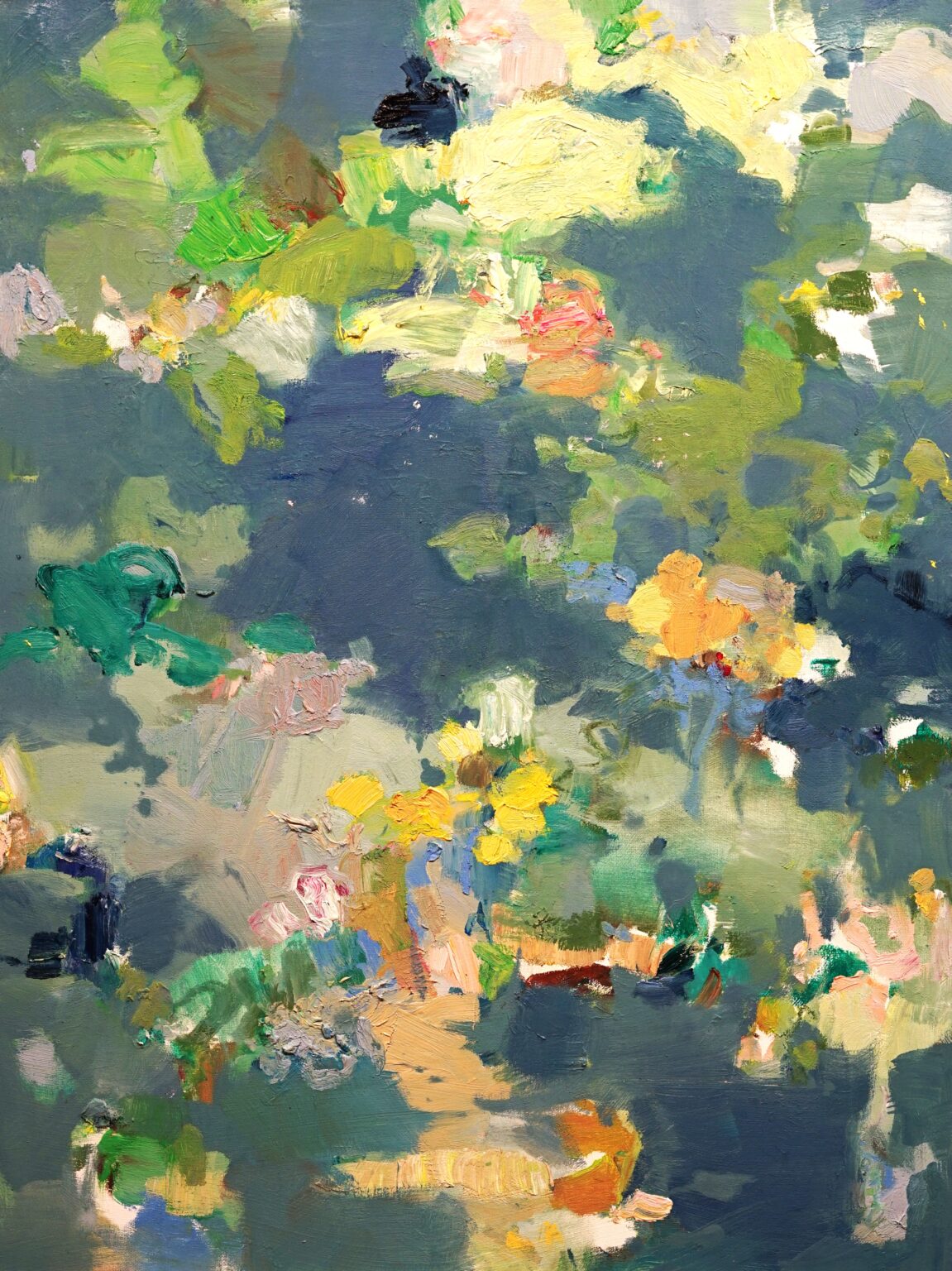 Das Kunstwerk trägt den Titel "Uferzonen III"