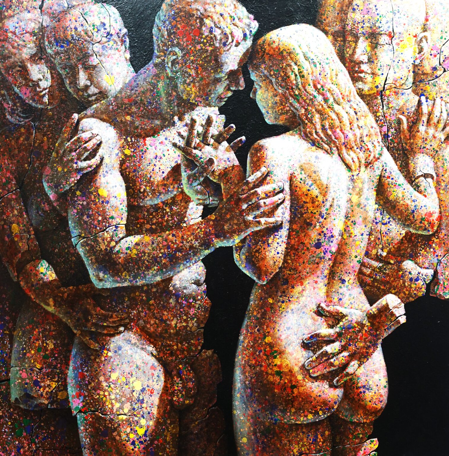 Das Werk trägt den Titel "Der Zauber der Morgendämmerung"