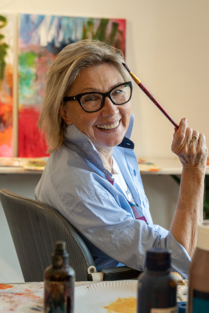 Portraitbild der deutschen Künstlerin Sylvia Joel