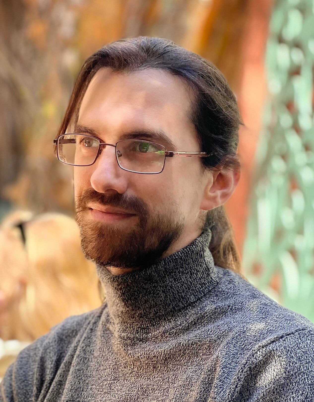 Portraitbild des griechischen Künstlers Stamatis Kanellopoulos