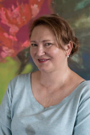 Portraibild der tschechischen Künstlerin Martina Chloupa