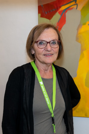 Portrait der österreichischen Künstlerin Helga Madera