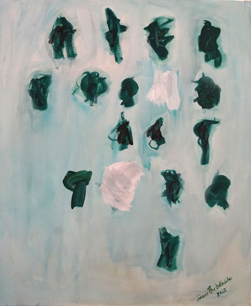 Kunstwerk mit dem Titel Meine Liebe ist grün