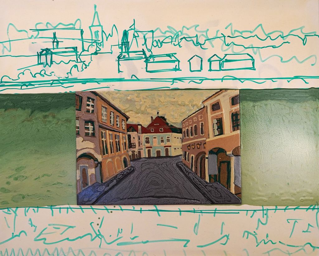 Kunstwerk mit dem Titel Innenstadt