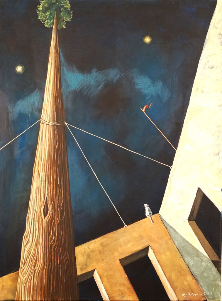 Kunstwerk mit dem Titel From series stoic trees 4