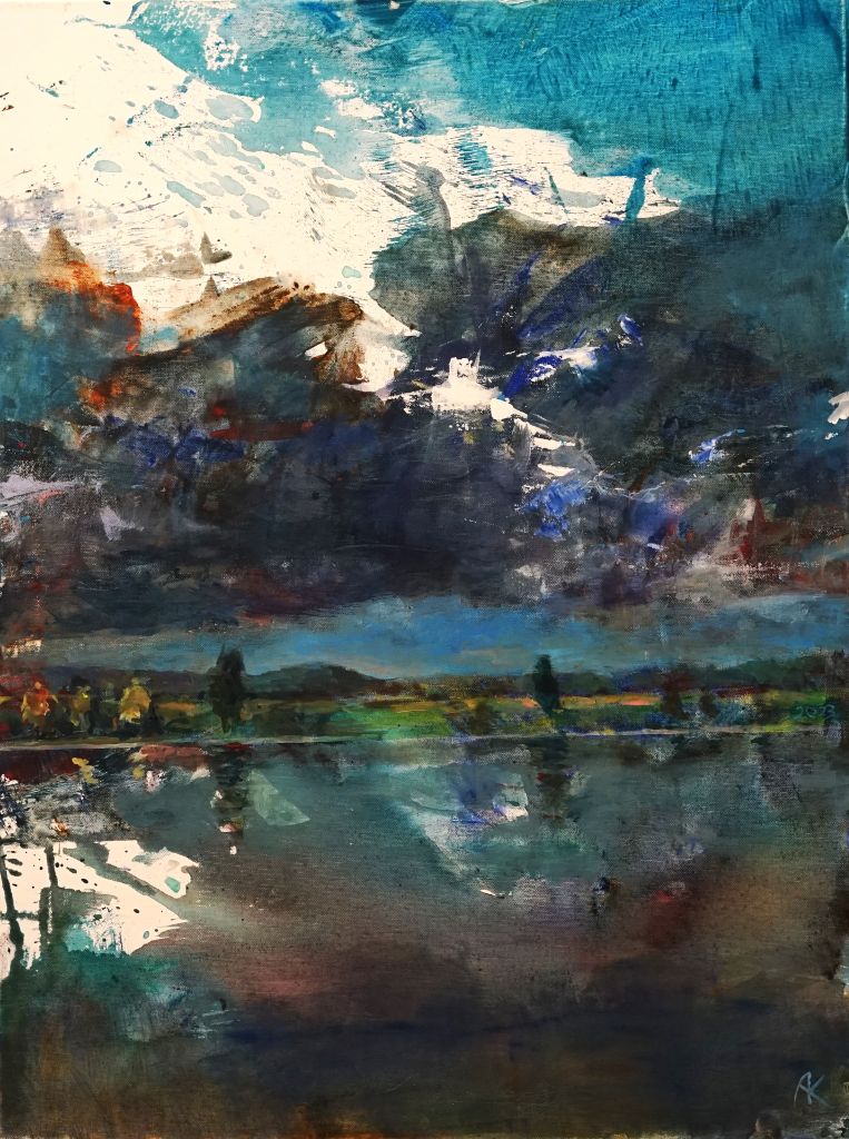 Kunstwerk mit dem Titel Die Donau 1