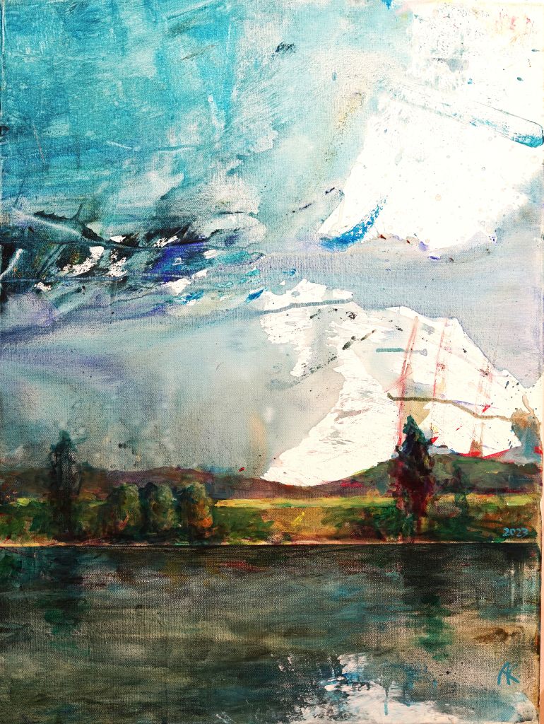 Kunstwerk mit dem Titel Die Donau 2