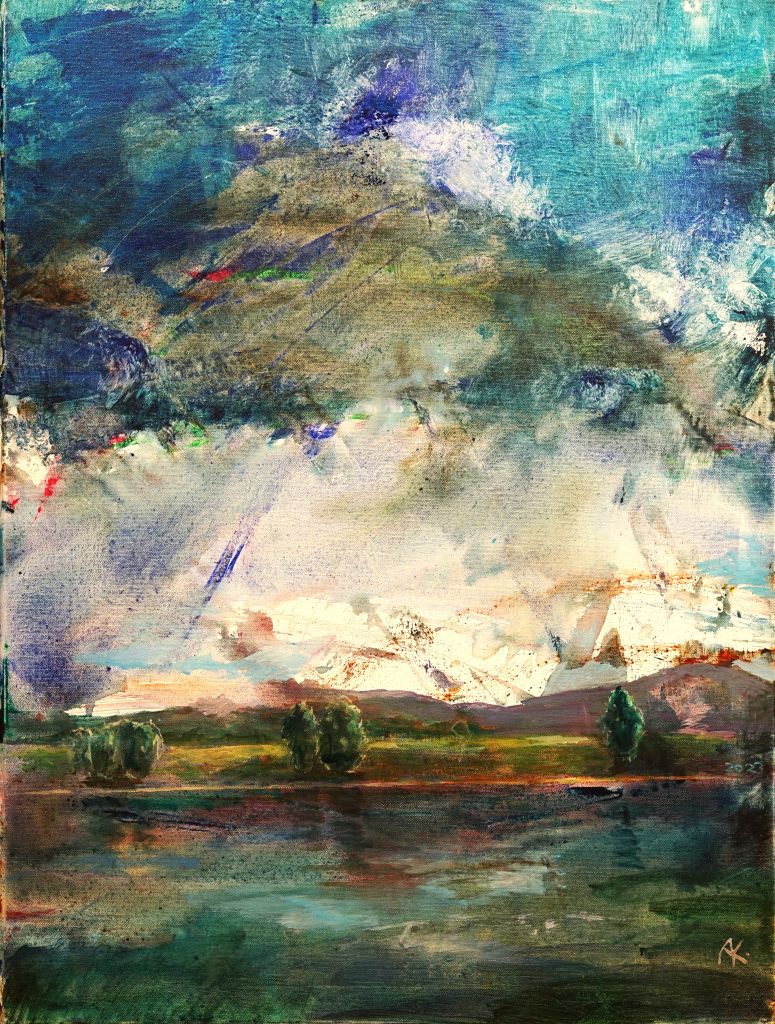 Kunstwerk mit dem Titel Die Donau 3