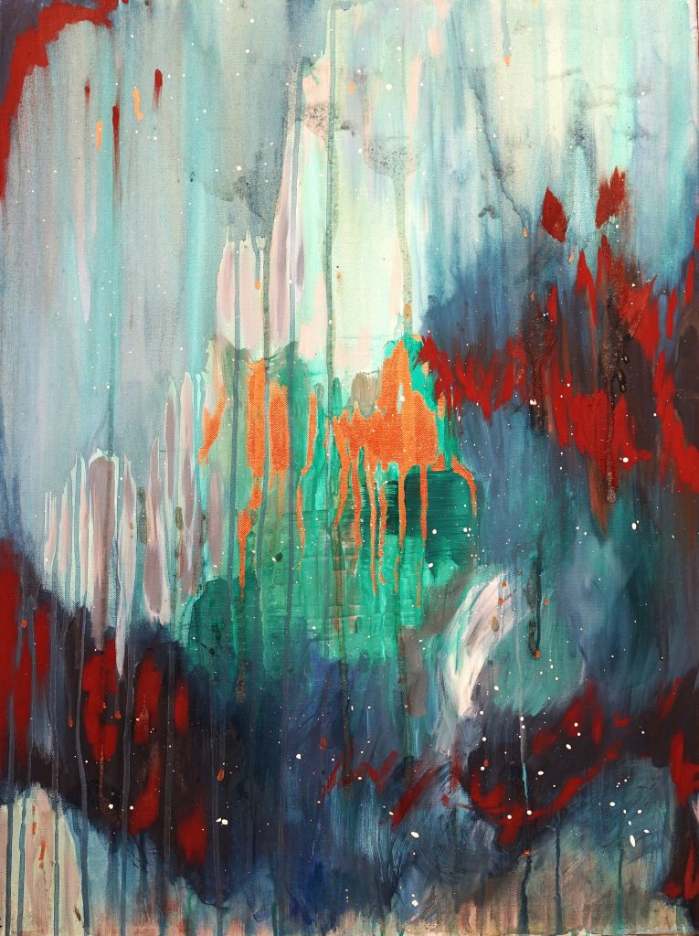 Kunstwerk mit dem Titel Die Legende vom Donauweibchen 1