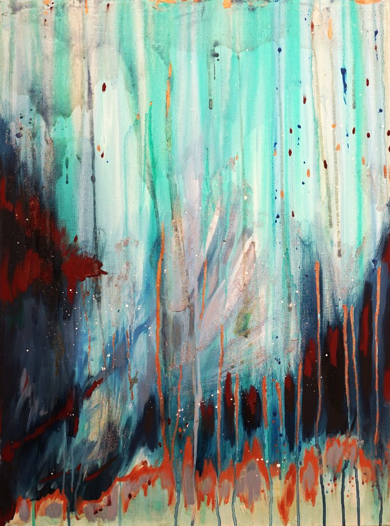 Kunstwerk mit dem Titel Die Legende vom Donauweibchen 2