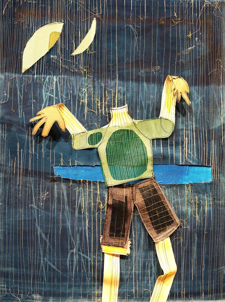 Kunstwerk mit dem Titel Ignatius lächelt