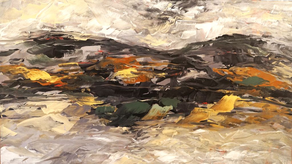 Kunstwerk mit dem Titel Nie gezähmt