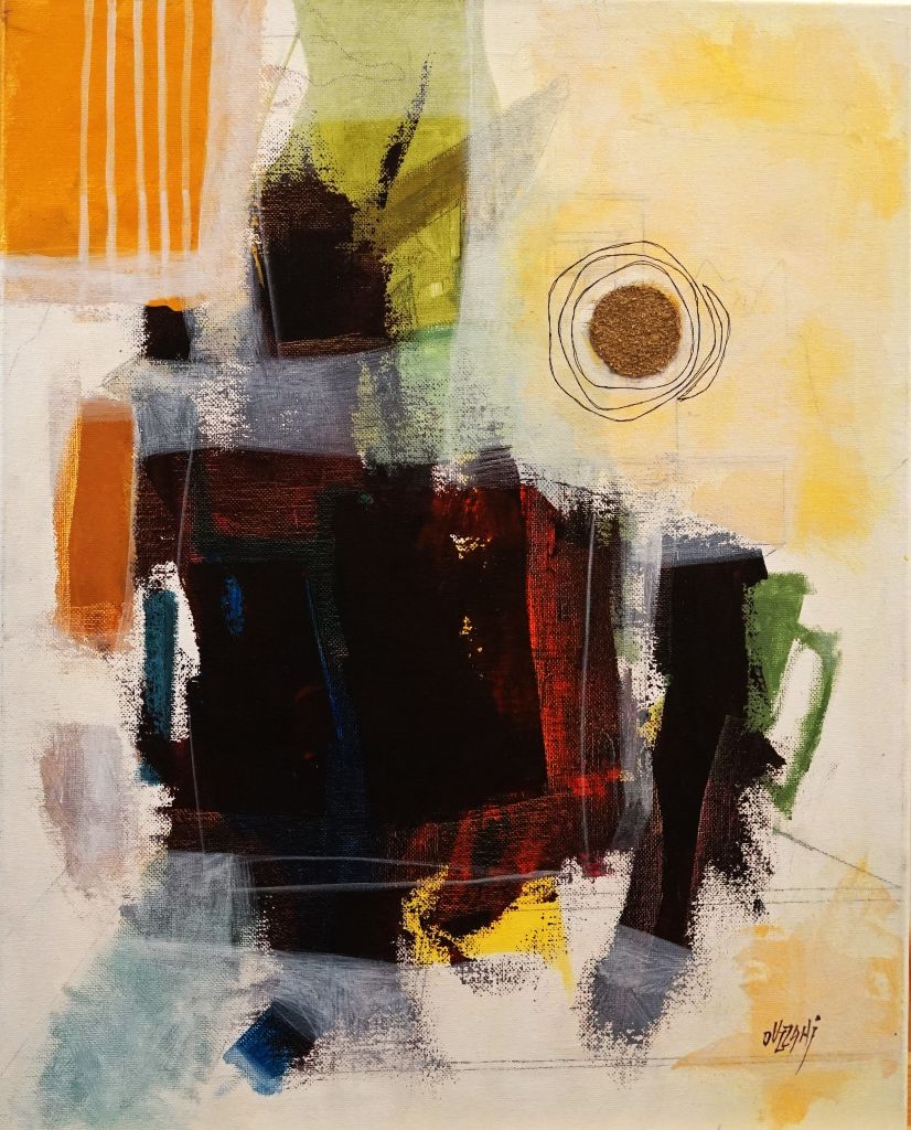 Kunstwerk mit dem Titel Lune dargent